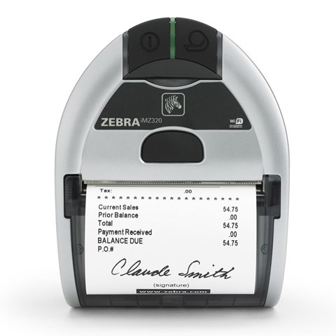Zebra iMZ320 label etiketten