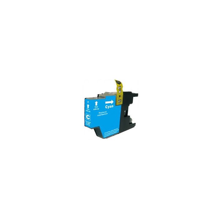 Brother LC-1280C inktcartridge Cyaan (18,5ML) - Huismerk main product photo