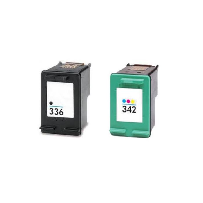 Huismerk HP 342 (C9362EE) + HP 336 (C9361EE) inkt cartridges Multipack (9/15 ml) main product photo