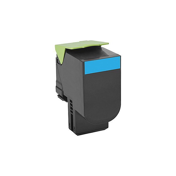 Lexmark X544 toner / Lexmark C544 toner Cyaan (2.000 afdrukken) - Huismerk main product photo