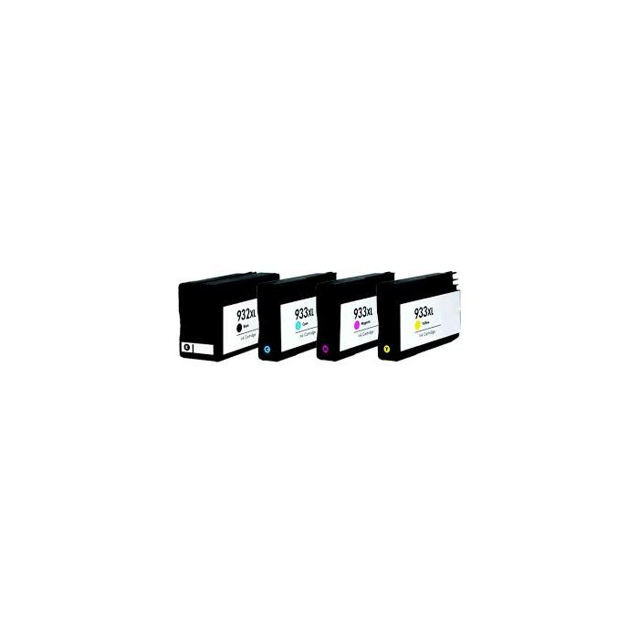 Huismerk voor HP 932XL inkt / HP 933XL inkt cartridge Multipack (C,M,Y,K) set 4x main product photo