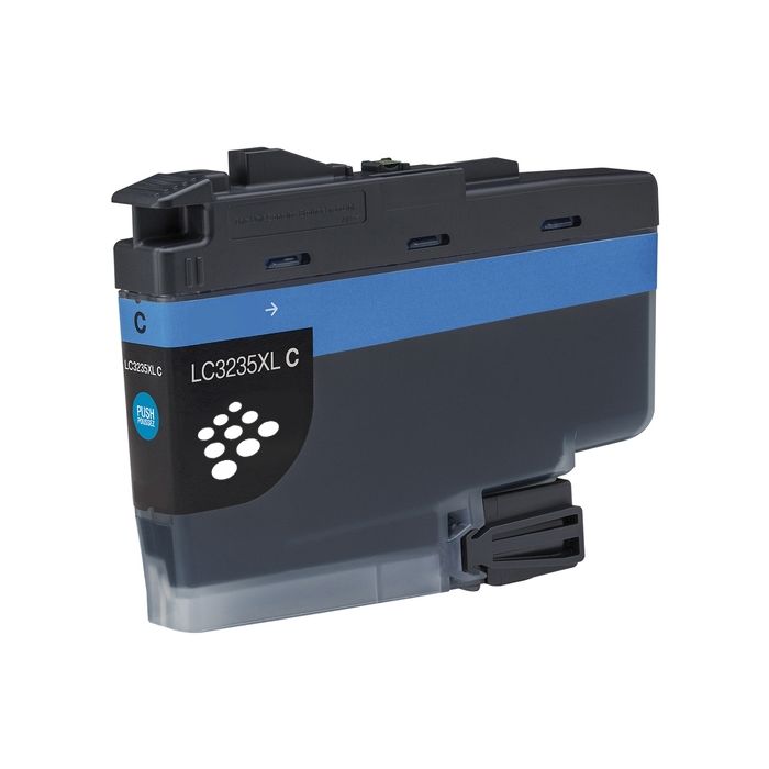 Brother LC-3235XLC inkt cartridge Cyaan (50ml) - Huismerk main product photo