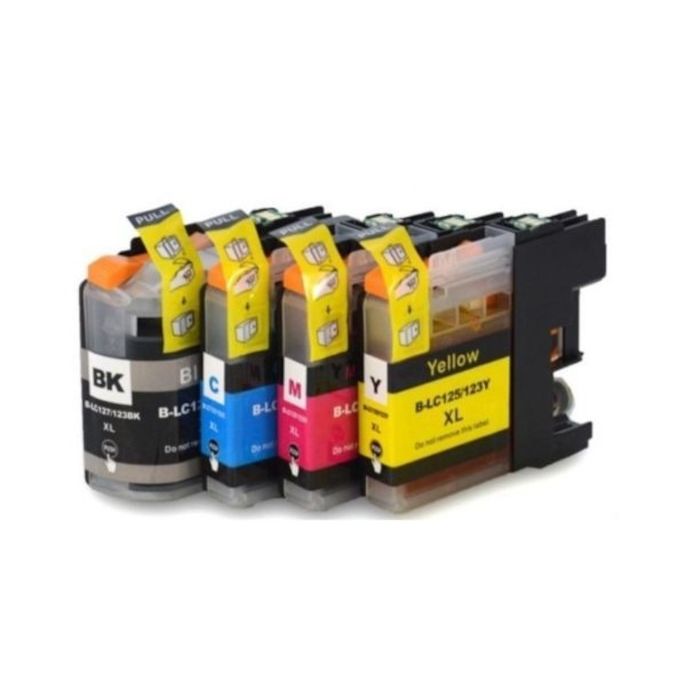 Huismerk Brother LC-123 inkt cartridges 4-Kleuren Multipack (46 ml) main product photo