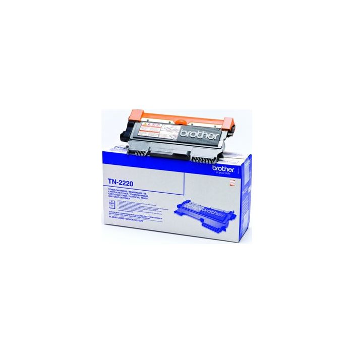 Brother TN-2220 toner Zwart - Origineel (2.600 afdrukken) main product photo