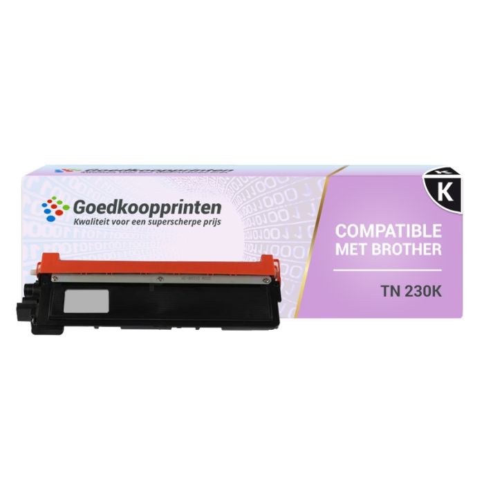 Brother TN-230BK toner cartridge Zwart - Huismerk (2.500 afdrukken) main product photo