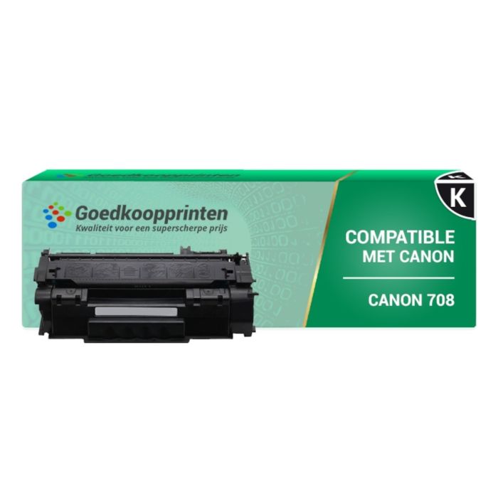 Canon 708 toner cartridge Zwart (3.000 afdrukken) - Huismerk main product photo