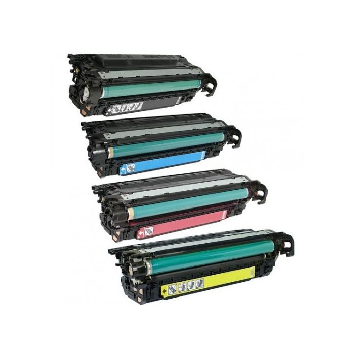 Canon 723 toner cartridge Multipack Zwart en Kleur - Huismerk Actie Set main product photo