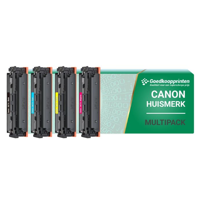 Canon 067H toner cartridge Multipack - Huismerk set main product photo