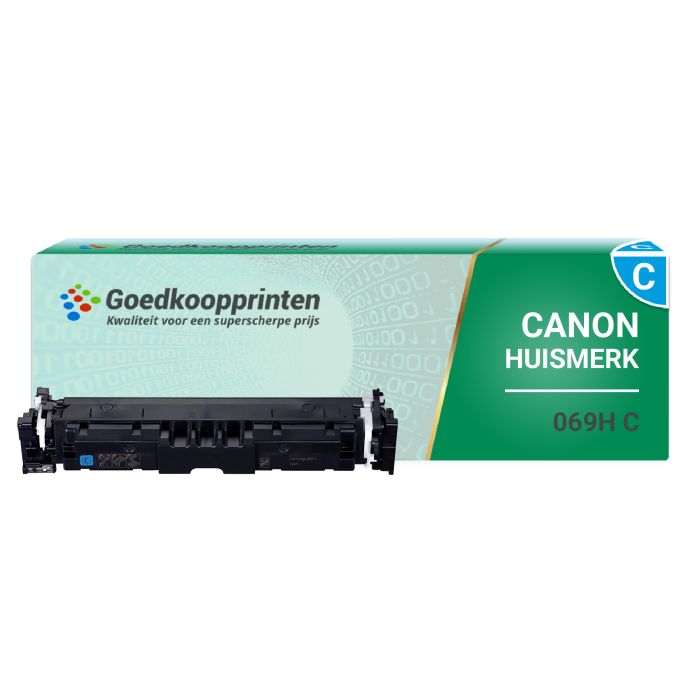 Canon 069H toner cartridge Cyaan Huismerk - 5500 afdrukken main product photo