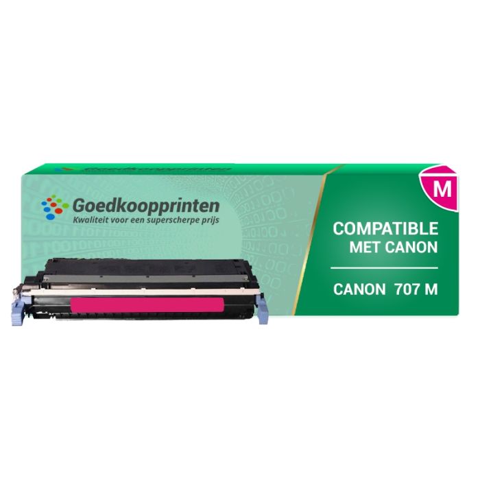 Canon 707M toner cartridge Magenta (2.000 afdrukken) - Huismerk main product photo