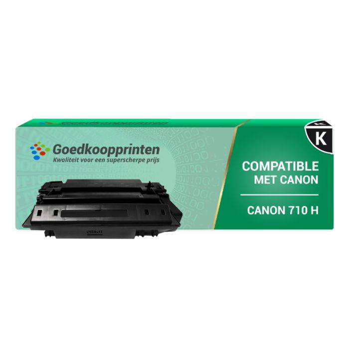 Canon 710 H toner cartridge Zwart (12.000 afdrukken) - Huismerk main product photo