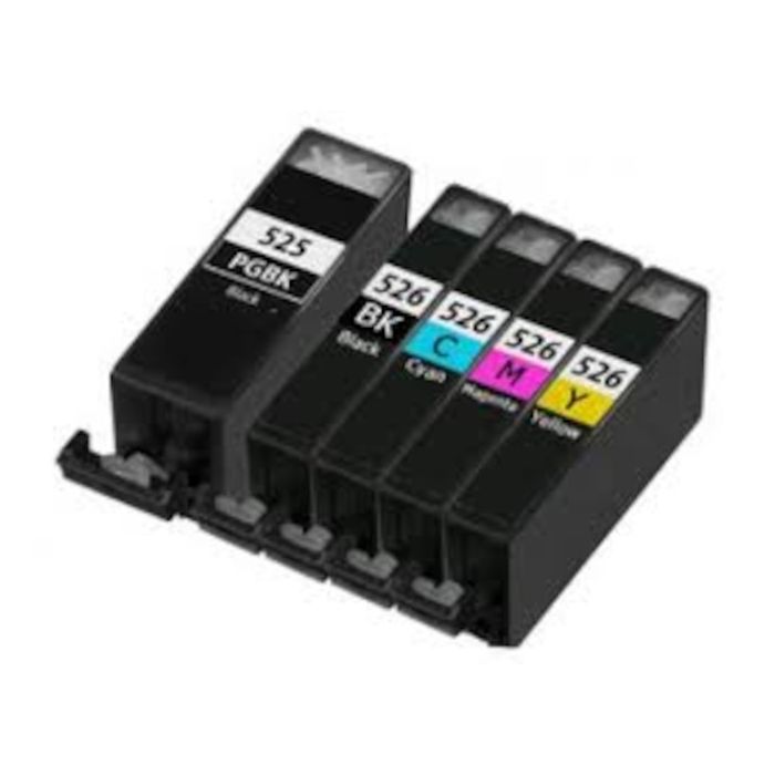 Huismerk Canon PGI-525 BK / CLI-526 inkt cartridge 5-Kleuren Multipack (63 ml) main product photo