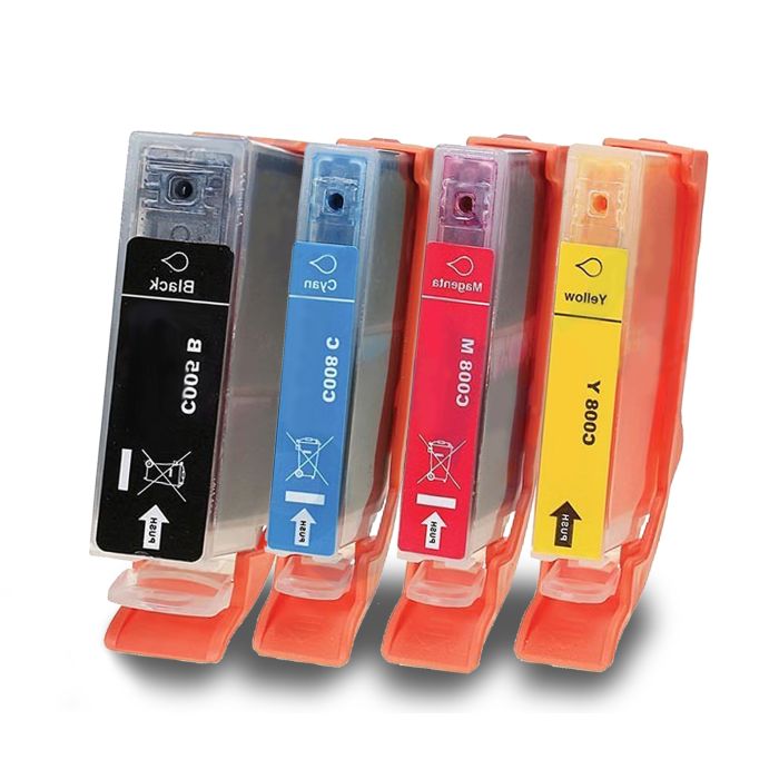 Canon PGI-5 inkt cartridge / Canon CLI-8 inkt cartridge Multipack (set 4x) - Huismerk main product photo