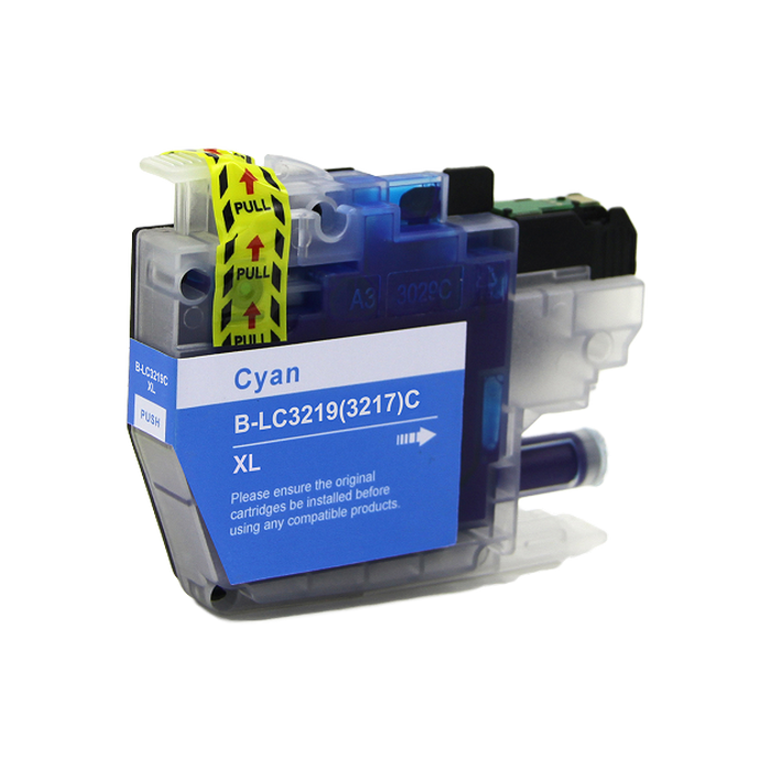Brother LC-3219XL C inkt cartridge Cyaan (18ML) - Huismerk main product photo