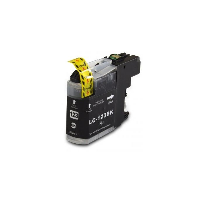 Brother LC-123BK inkt cartridge Zwart (20ML) - Huismerk main product photo