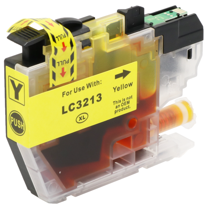 Brother LC-3213Y inkt cartridge Geel XL - Huismerk main product photo