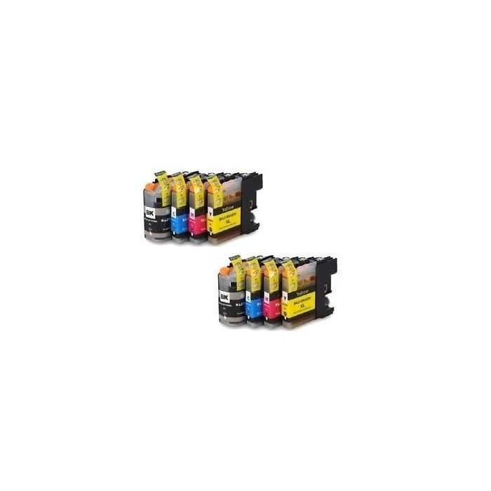 ACTIE: Brother LC-123 Multipack (8 stuks) - Huismerk set main product photo