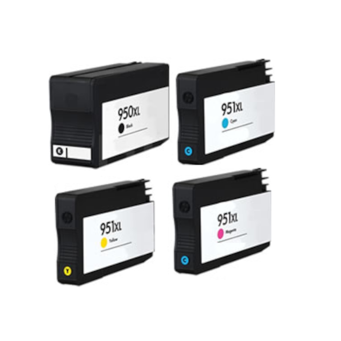 Huismerk HP 950XL / HP 951XL inkt cartridges 4-Kleuren Multipack (158,5 ml) main product photo
