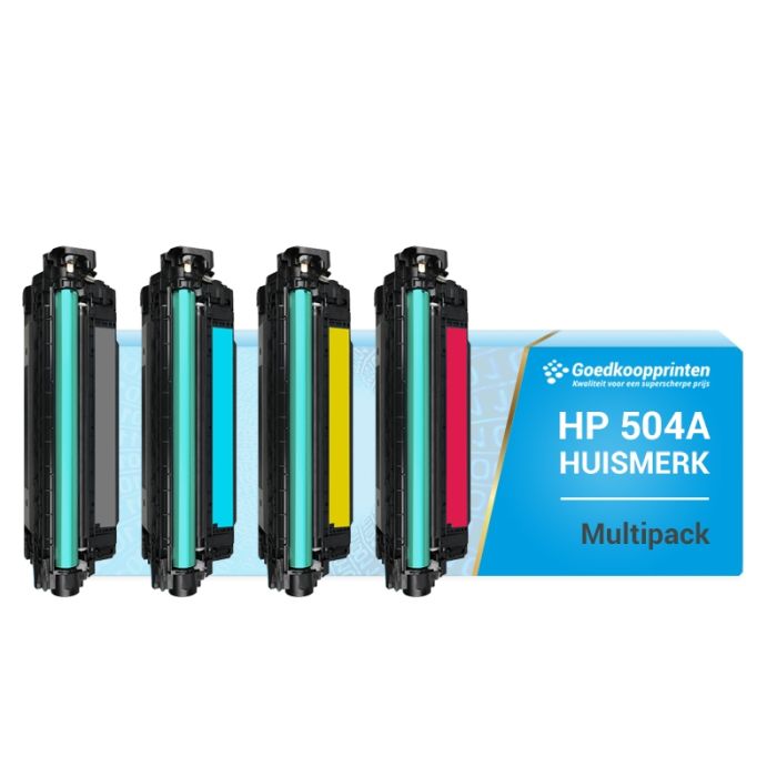 Huismerk voor HP 504A toner Multipack / HP 504X toner set main product photo