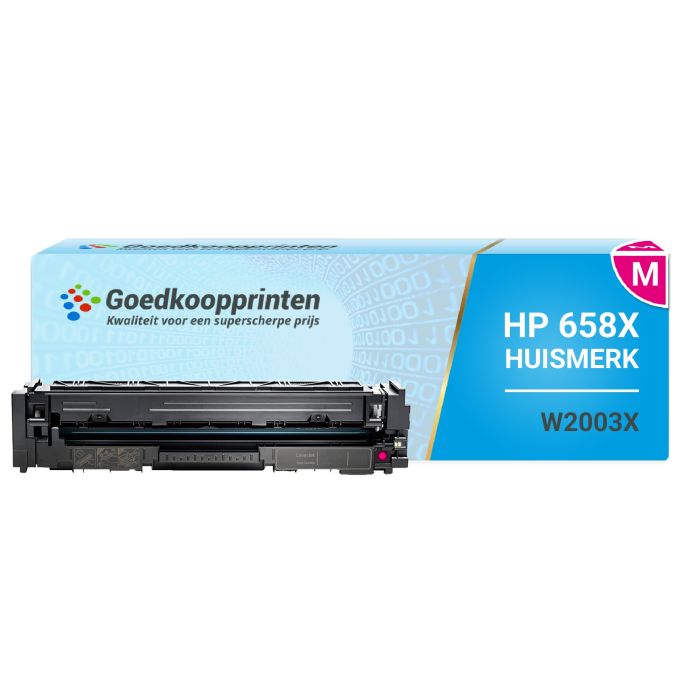 Huismerk voor HP 658X toner Magenta (W2003X) main product photo