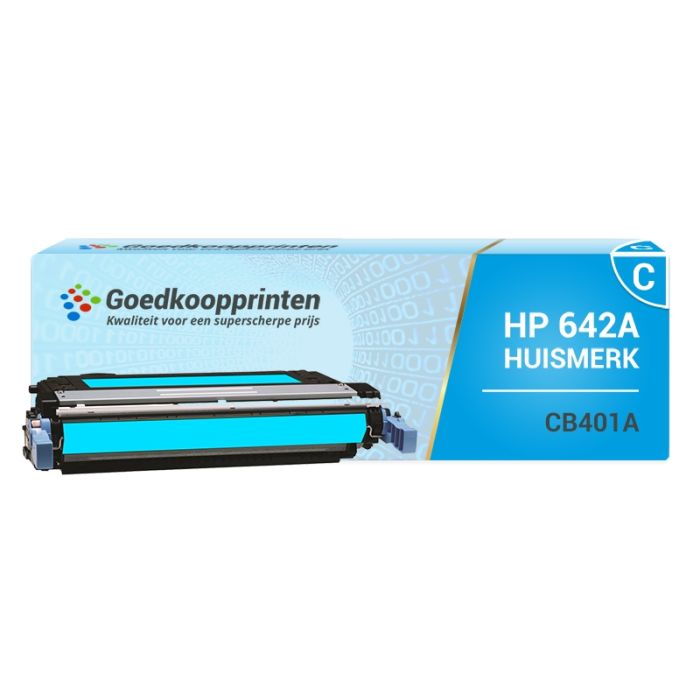 Huismerk voor HP CB401A toner Cyaan (7.500 afdrukken) main product photo