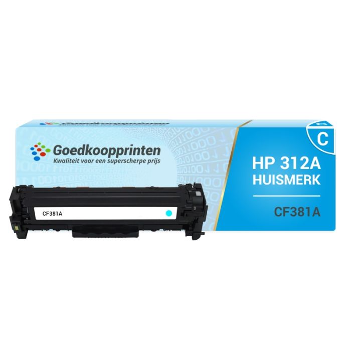 Huismerk voor HP CF381A toner Cyaan (2.800 afdrukken) main product photo