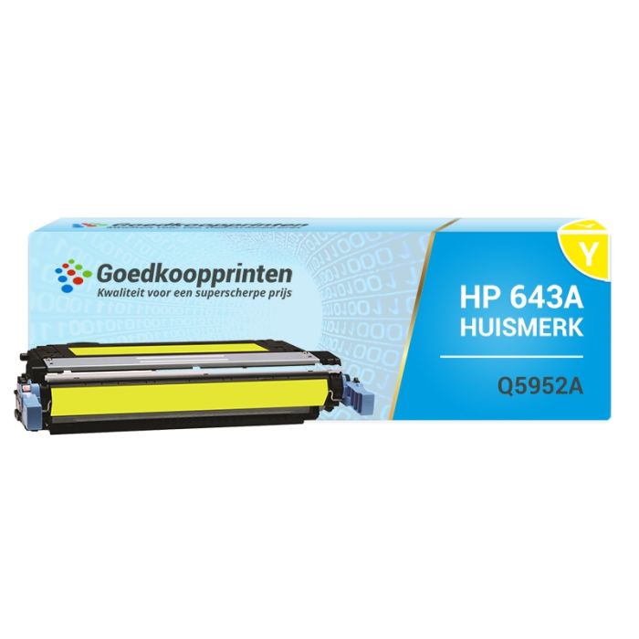 Huismerk voor HP Q5952A toner Geel (10.000 afdrukken) main product photo