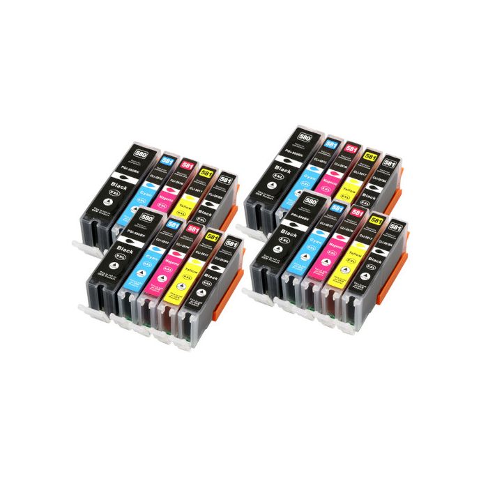 Canon PGI-580 / CLI-581 XXL inkt (20-pack) set - Huismerk main product photo