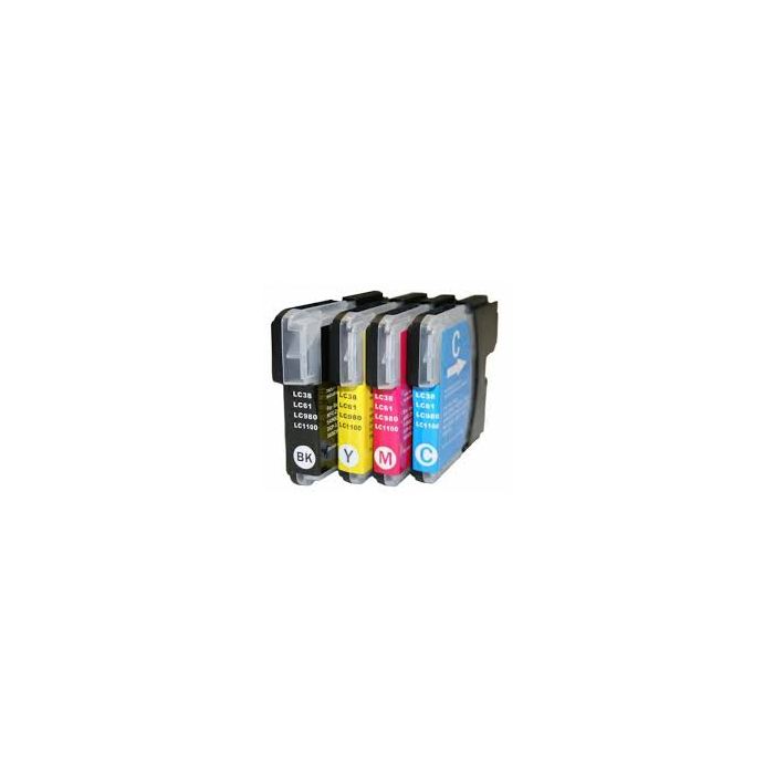 Brother LC-980 inkt cartridge / LC-1100 inkt cartridge Multipack - Huismerk main product photo