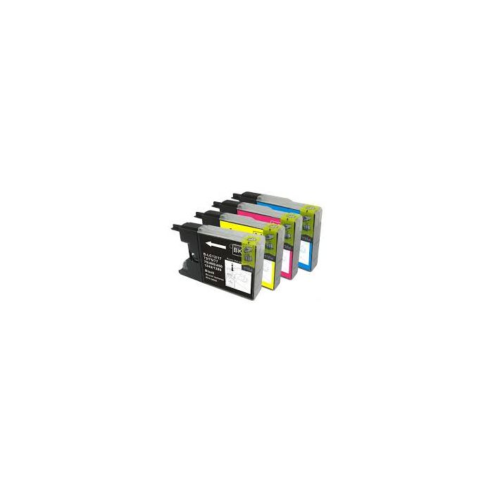 Brother LC-1280 inktcartridges multipack 4 stuks - Huismerk main product photo