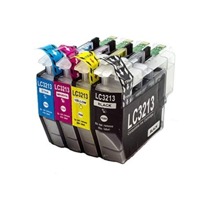 Huismerk Brother LC-3213 XL inkt cartridges 4- Kleuren Multipack (45 ml) main product photo