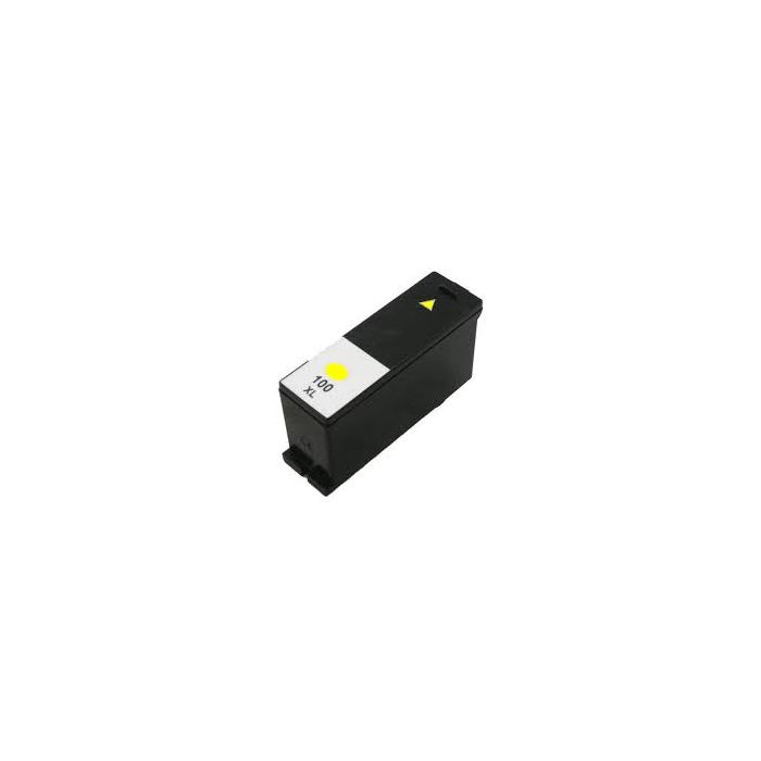Lexmark 100XL inkt cartridge Geel (12ml) - Huismerk main product photo