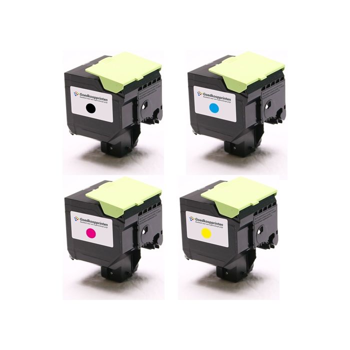 Huismerk voor Lexmark 802 toner cartridge Multipack set main product photo