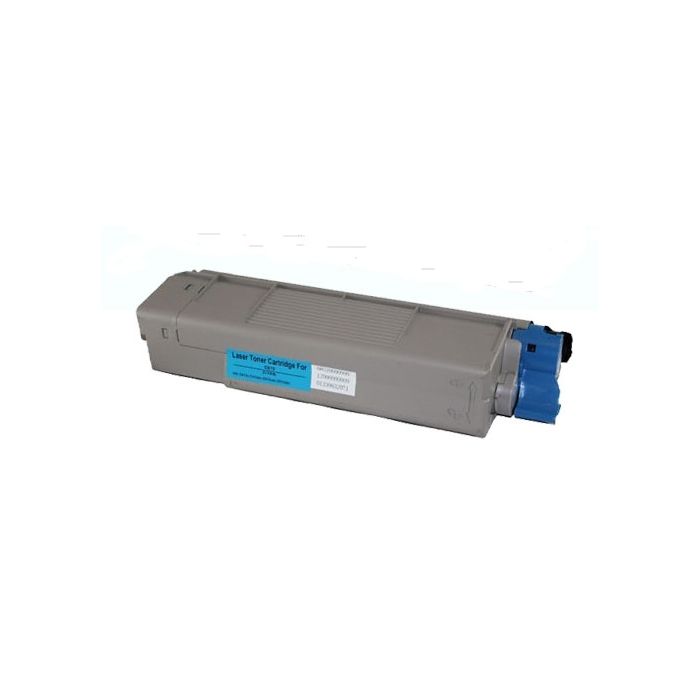 OKI 44315307 toner cartridge Cyaan - Huismerk (6.000 afdrukken) main product photo