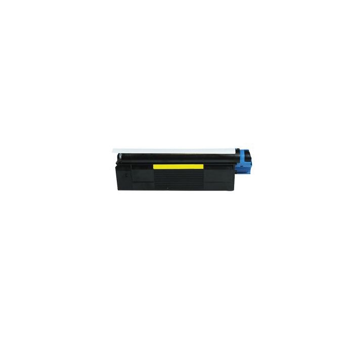 OKI C5200 / 42127405 toner cartridge Geel - Huismerk (5.000 afdrukken) main product photo
