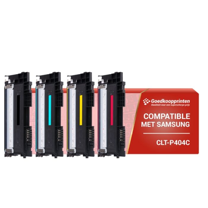 Samsung CLT-P404C toner cartridge Multipack - Huismerk set main product photo