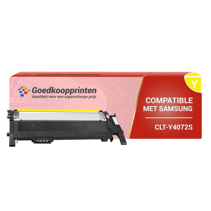 Samsung CLT-Y4072S toner Geel - 1.500 afdrukken (Huismerk) main product photo