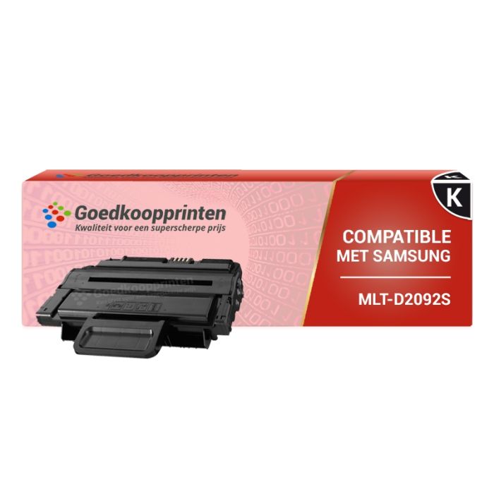 Samsung MLT-D2092S toner cartridge / Samsung MLT-D2092L toner Zwart (5.000 afdrukken) - Huismerk main product photo