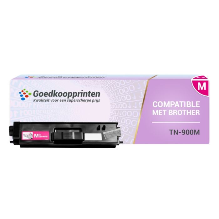 Huismerk Brother TN-900M toner Magenta - 6.000 afdrukken main product photo