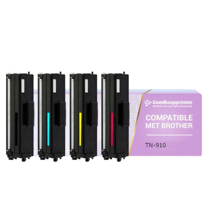 Brother TN-910 toner cartridge Multipack - Huismerk set main product photo
