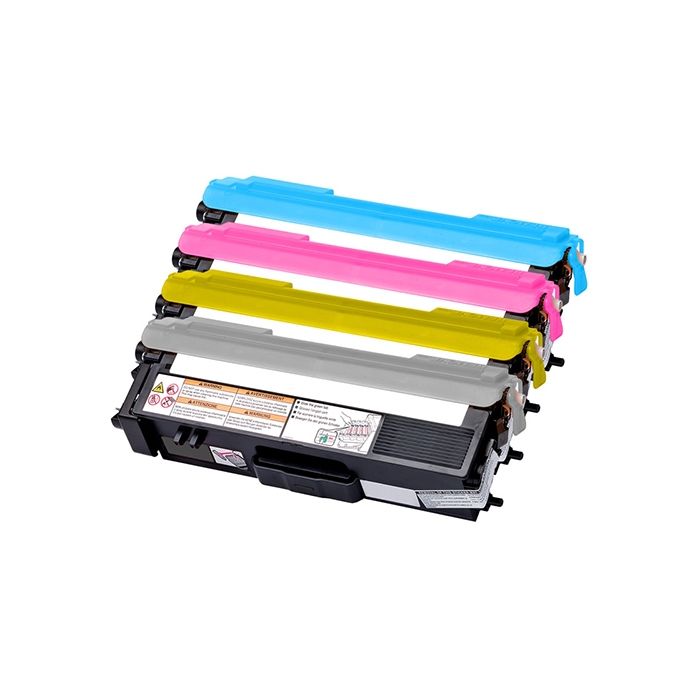 G&G Brother TN-243CMYK Value Pack - Huismerk Toner - Zwart / geel