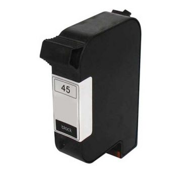 Huismerk voor HP 45 inktcartridge zwart (51645AE) 42ML Huismerk voor HP 45 inktcartridge zwart (51645AE) 42ML