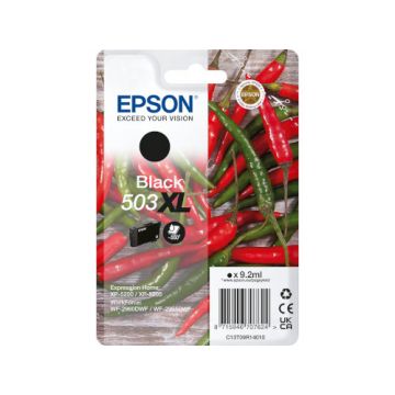 Epson 503XL inkt cartridge Zwart )9,2ml)- Origineel