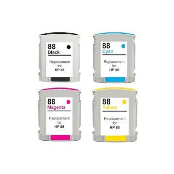 Huismerk voor HP 88XL inkt cartridge Multipack (set 4x)