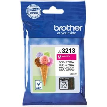 Brother LC-3213M inkt cartridge Magenta - Origineel