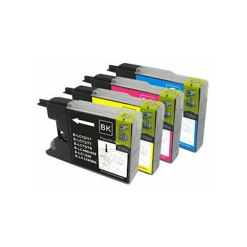 Brother LC-1240 Multipack inktcartridges (set 4x) - Huismerk