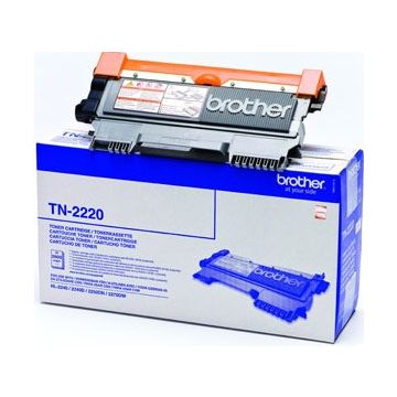 Brother TN-2220 toner Zwart - Origineel (2.600 afdrukken)