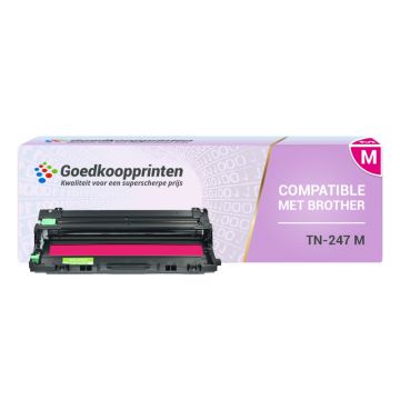 Brother TN-243 / TN-247 toner cartridge Magenta - Huismerk