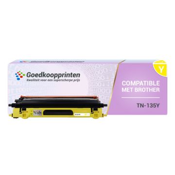 Brother TN-135Y toner Geel (4.000 afdrukken) - Huismerk