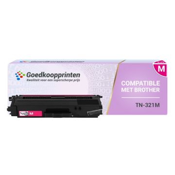 Brother TN321M toner magenta (3.500 afdrukken) - Huismerk